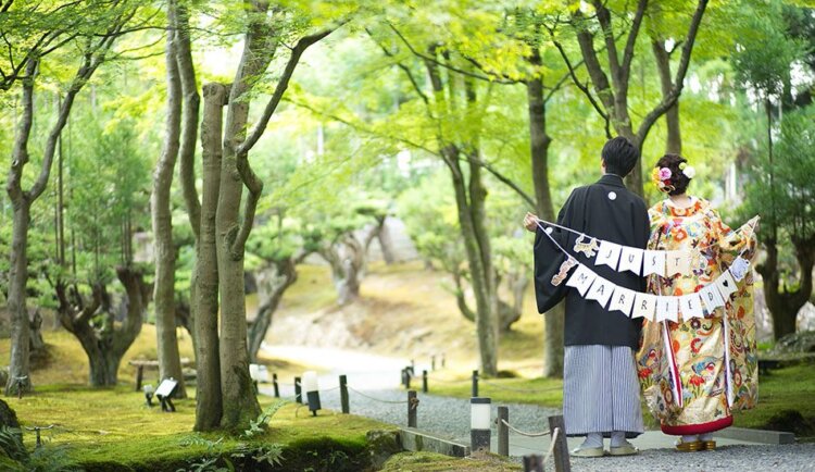 フォトウェディングの和装は白無垢・色打掛・引き振袖のどれ？花嫁に人気の柄や定番の色を紹介