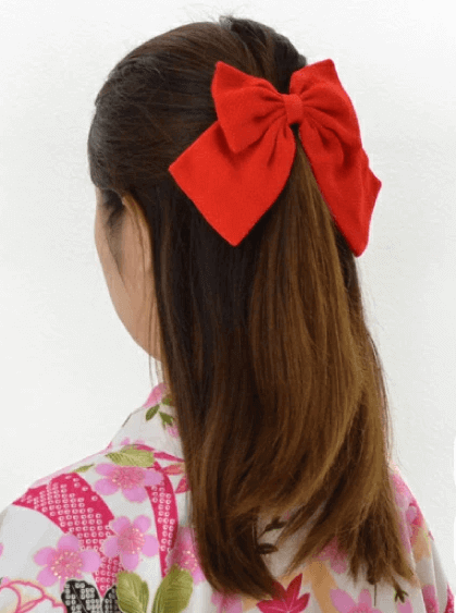 卒業袴写真のハーフアップアレンジ！簡単なやり方＆人気髪飾りを紹介10