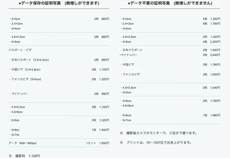 兵庫にある中・高受験用証明写真におすすめの写真館7選16