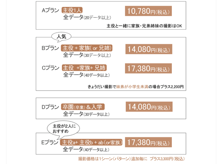 奈良でおしゃれな入園入学・卒園卒業写真が撮影できるスタジオ11選！スタジオの選び方も解説10