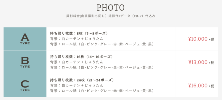 京都府にある宣材写真の撮影におすすめな写真スタジオ10選12