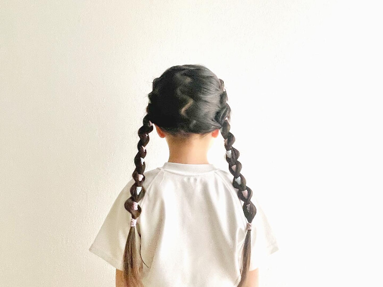 女の子の七五三写真は「髪型」が重要!服装に合わせたヘアスタイル差し替え3