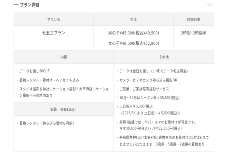 七五三写真の出張撮影を検討している方必見！注意点やサービスを紹介17