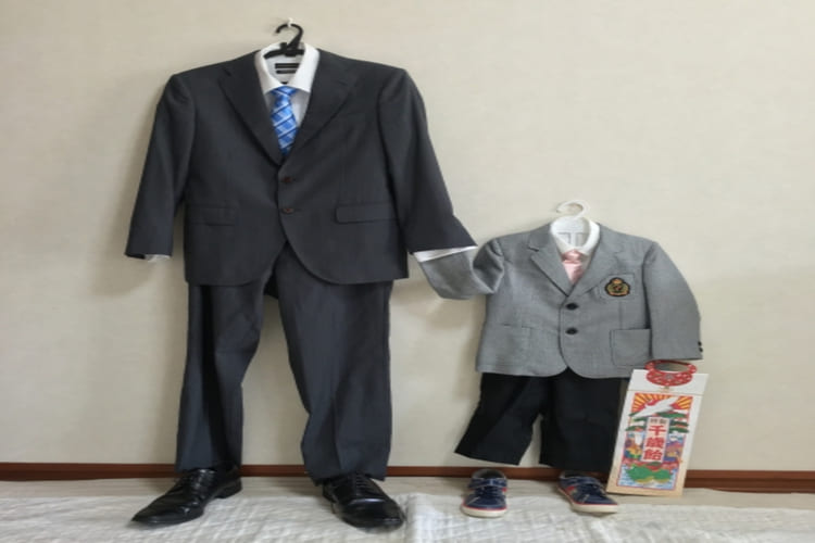 七五三写真撮影の父親の服装は「格」に注意!子どもの服別おすすめスタイル3