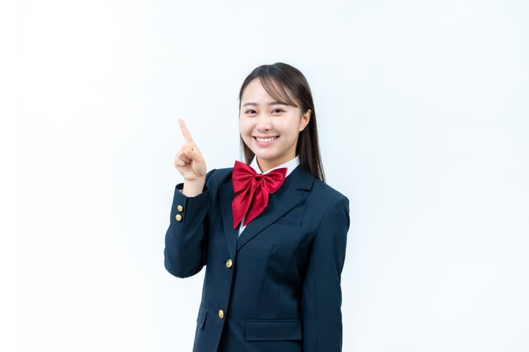 中学受験写真の服装は「制服」でOK！着こなし方の注意点2