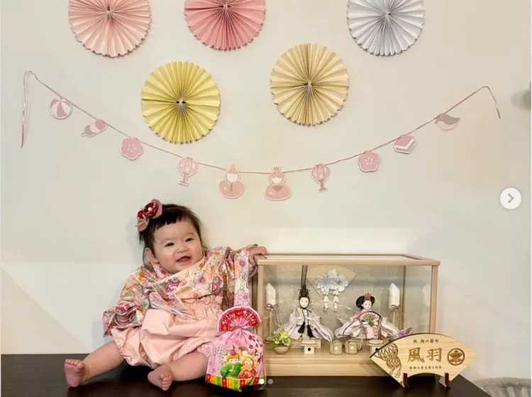 自宅で初節句の記念写真を撮影する方法を解説！簡単におしゃれに撮る方法を紹介12