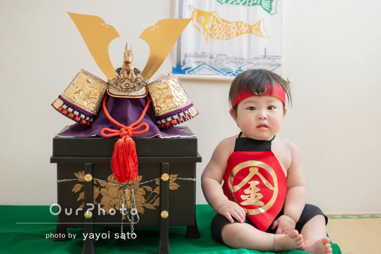 自宅で初節句の記念写真を撮影する方法を解説！簡単におしゃれに撮る方法を紹介6