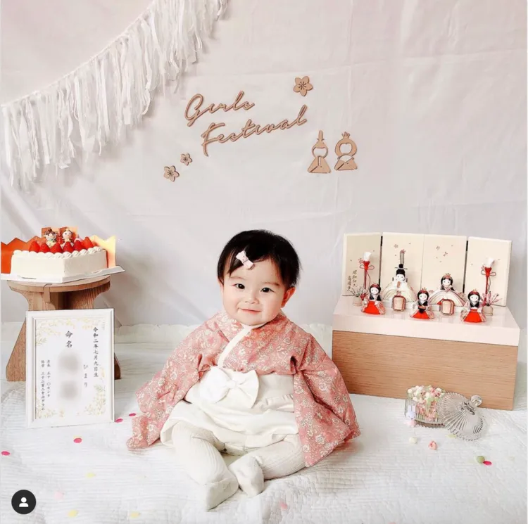 自宅で初節句の記念写真を撮影する方法を解説！簡単におしゃれに撮る方法を紹介13