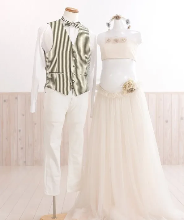 マタニティフォトはドレスで撮影がおすすめ！おすすめドレス紹介4