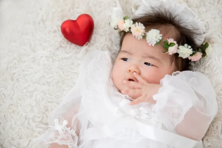 お宮参り写真はカジュアルな服装で撮影しても良い？コーデを紹介！4